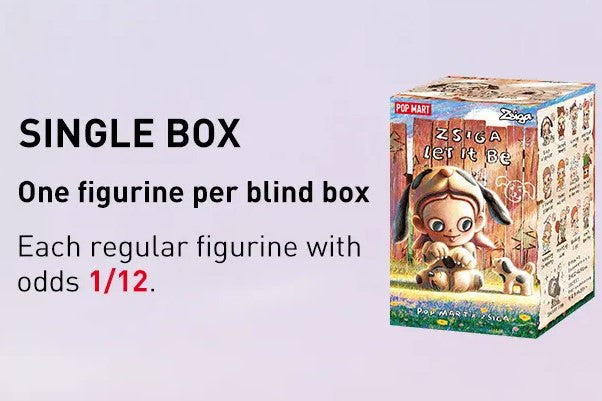 ZSIGA Let it be - POP Mart