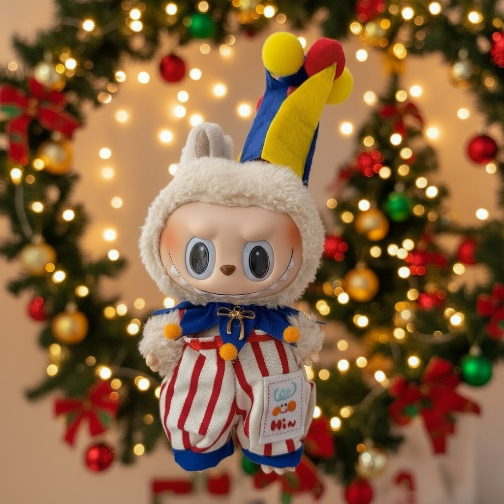 Swan Costume for Labubu 17cm