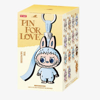 POP MART Original - THE MONSTER PIN FOR LOVE SERIES - Vinyl Plush Pendant blind box