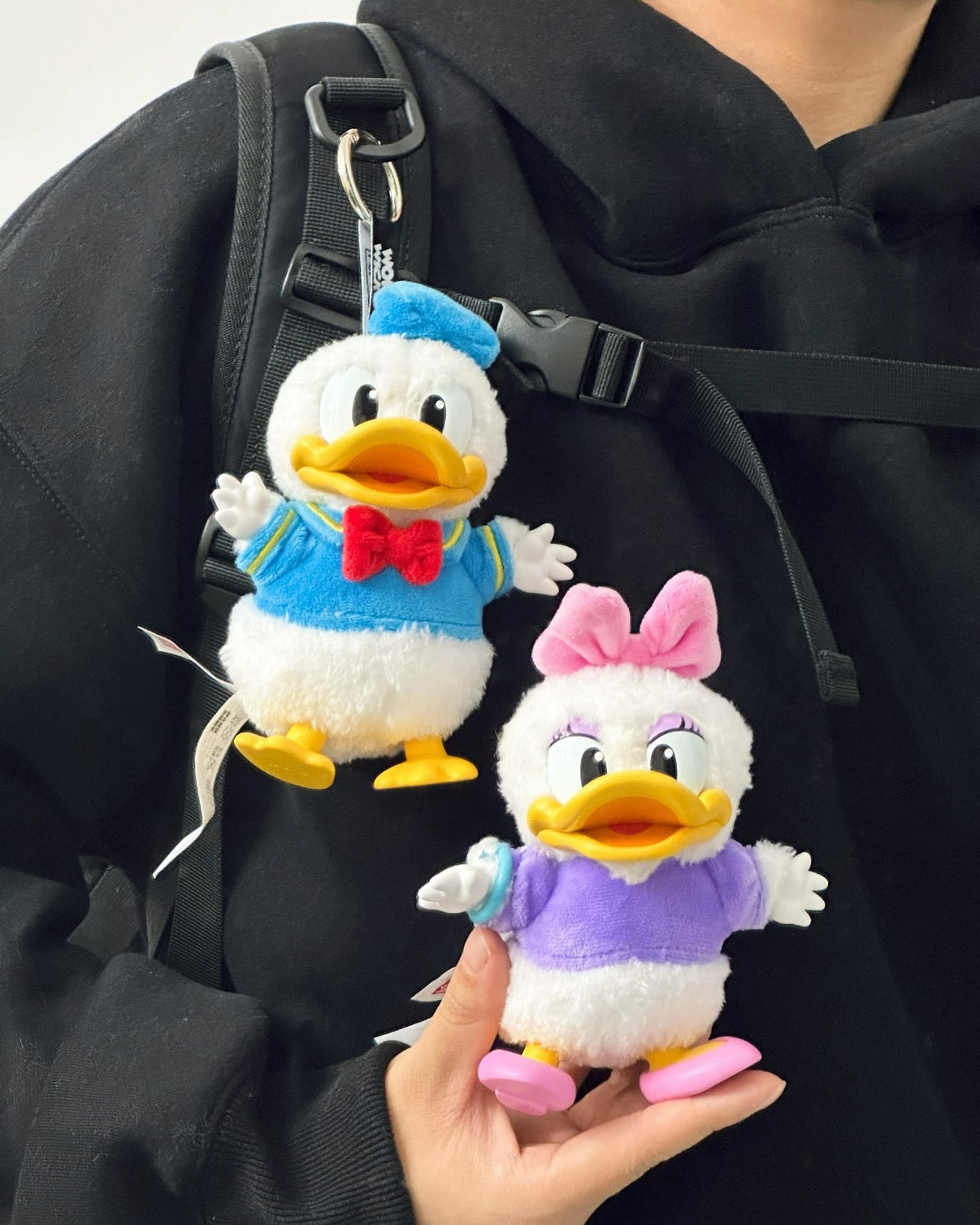 Dukke - Mickey Family Cute Together Keychain - Offisielt Disney