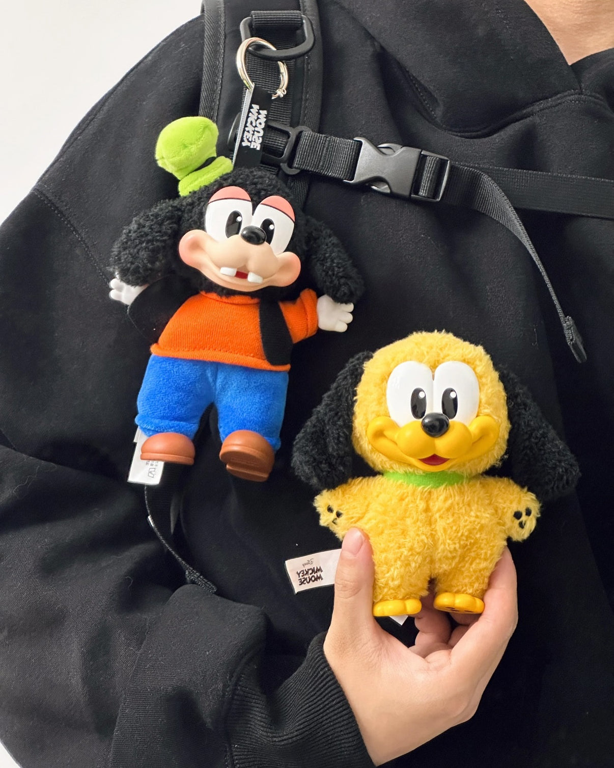 Dukke - Mickey Family Cute Together Keychain - Offisielt Disney