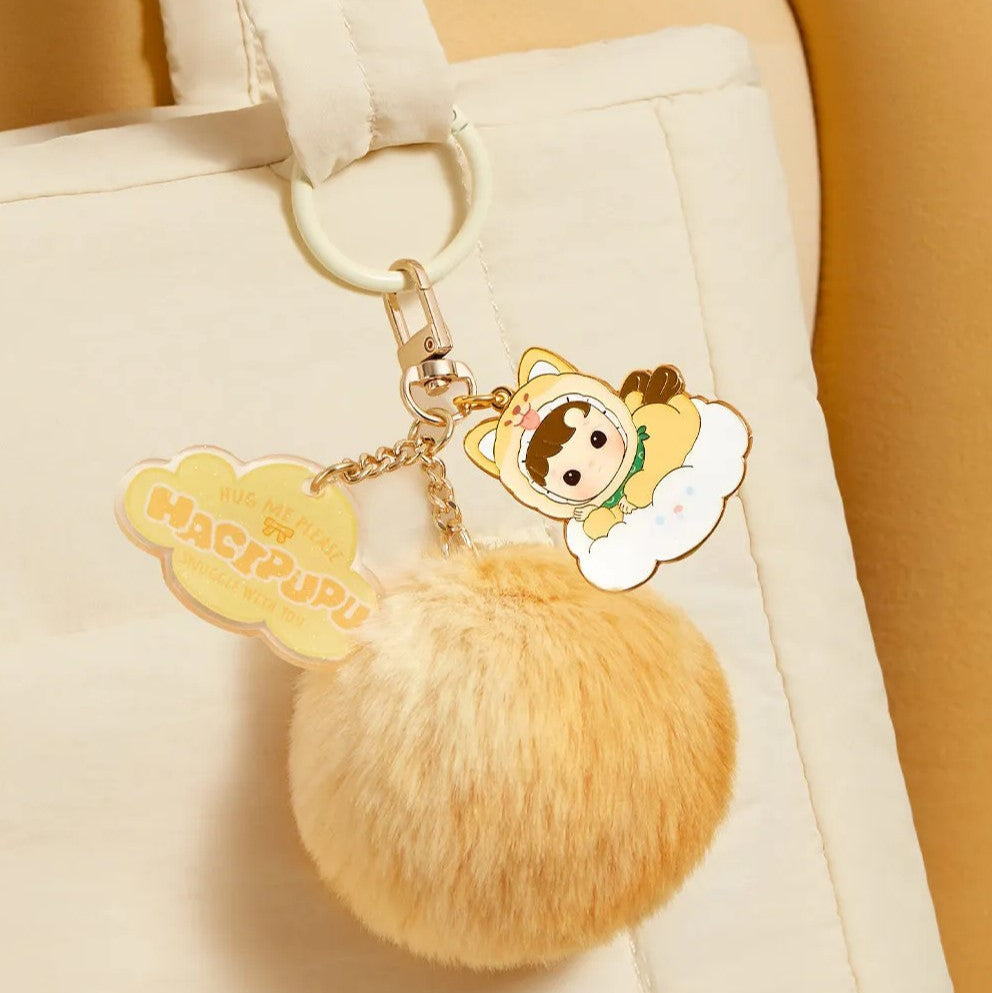 キーホルダー Hacipupu Snuggle with you POP NOW:HACIPUPU Snuggle With You Series-Pendant Blind Box