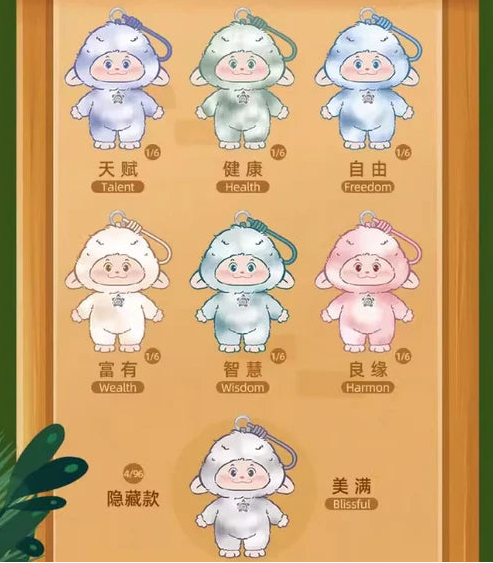 Dukker Pimomo Naughty Momo Plush Series Blind Box