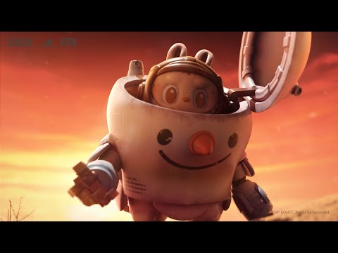 Pop Mart Labubu Maschinen Krieger