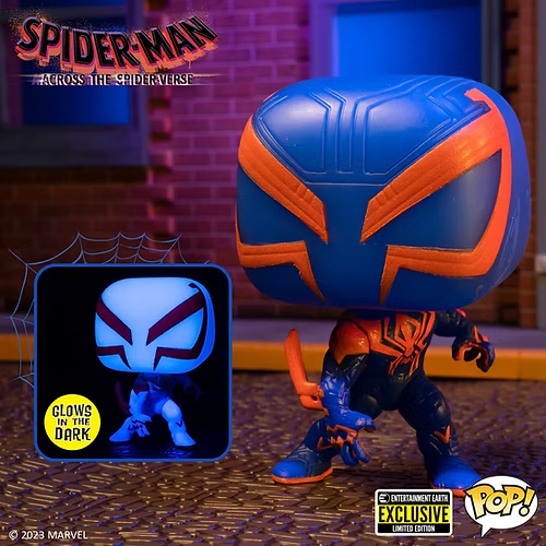 Funko Pop! Across the Spider-Verse Spider-Man 2099 Glow-in-the-Dark Pop!
