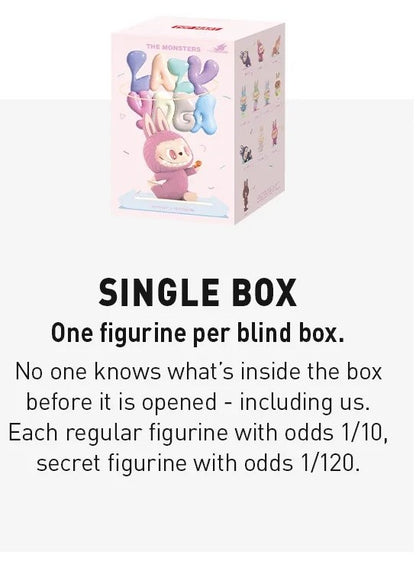Labubu - THE MONSTERS Lazy Yoga Single Mystery Box - Pop Mart