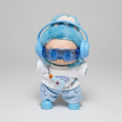 Labubu – Blue Street Edition 17 cm outfit