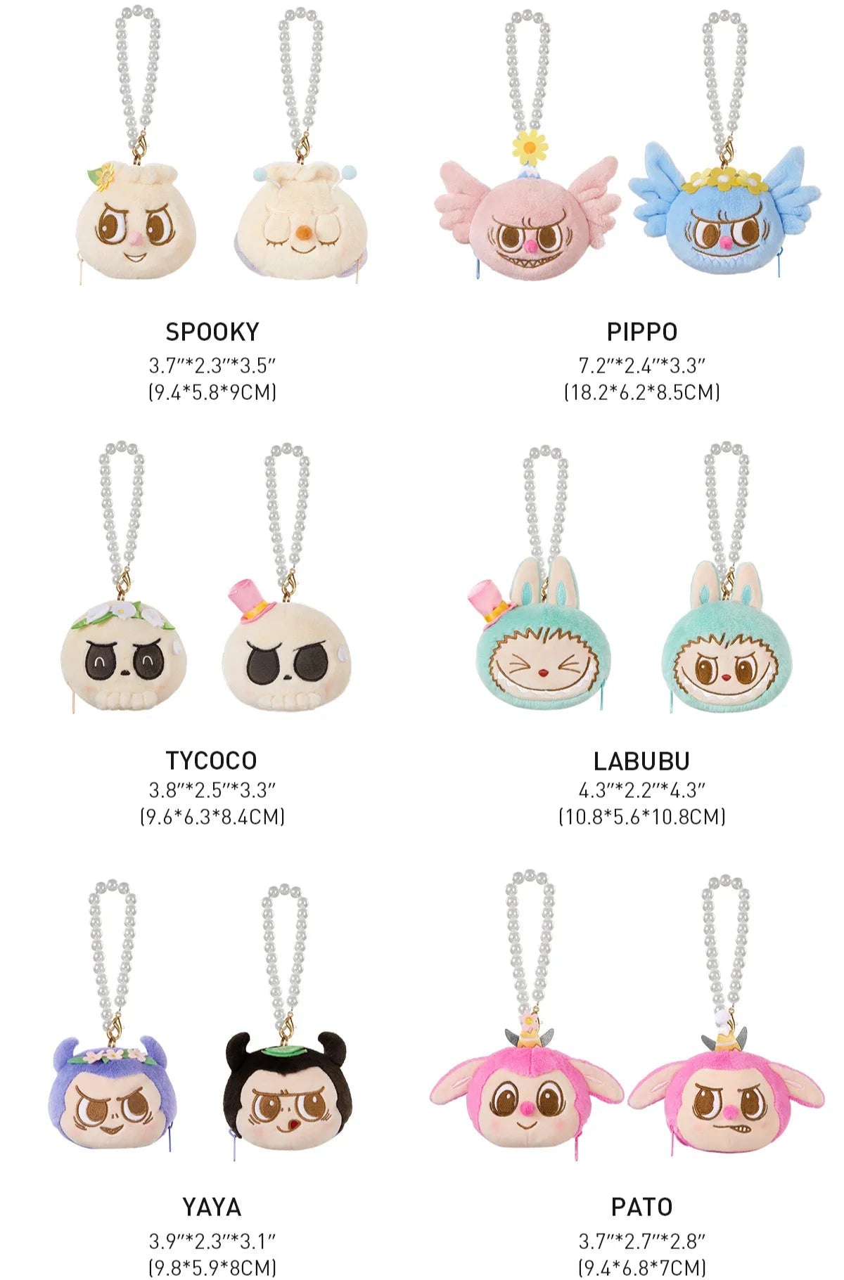 Labubu -  THE MONSTERS Party Series - Reversible Plush - POP Mart