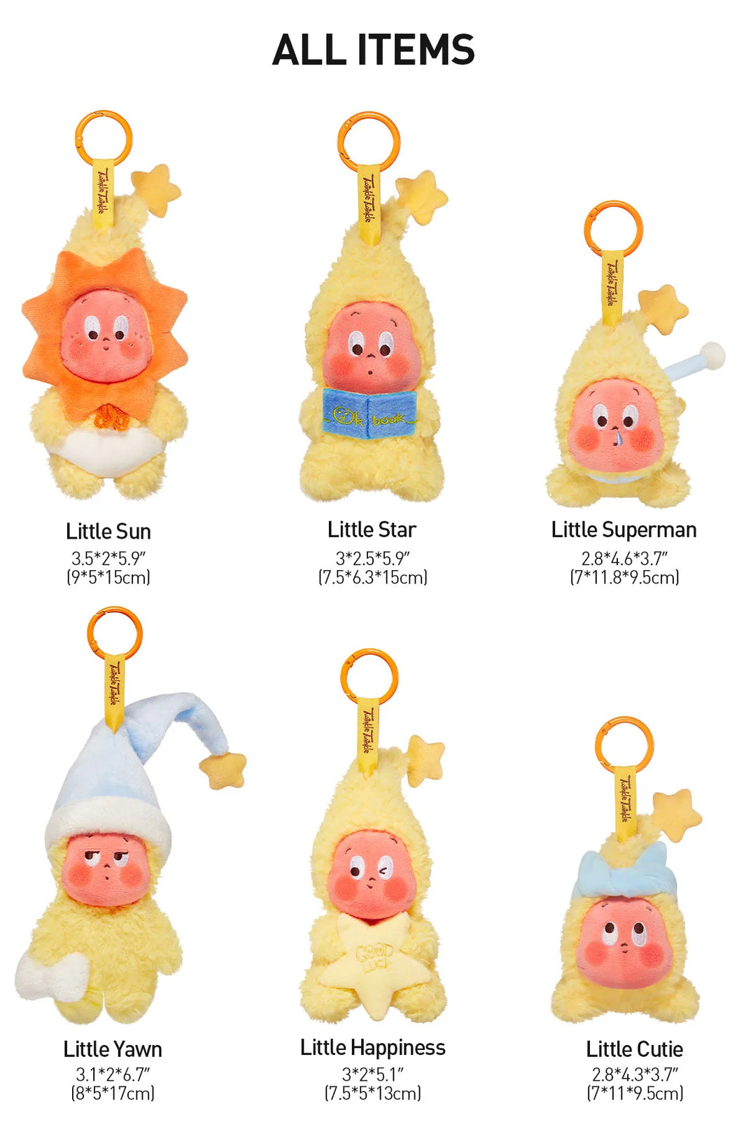 POP MART Original - We are Twinkle Twinkle Series-Plush Pendant Blind Box