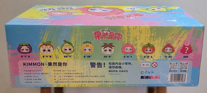 Kimmon Fruit Plush "It's You" with 9 dolls. Mystery box. V4
