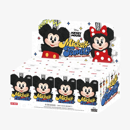 POP MART - ORIGINAL - Mickey Family Cute Together Keychain.
