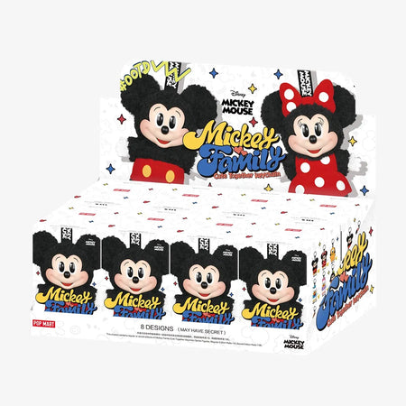 POP MART - ORIGINAL - Mickey Family Cute Together Keychain.