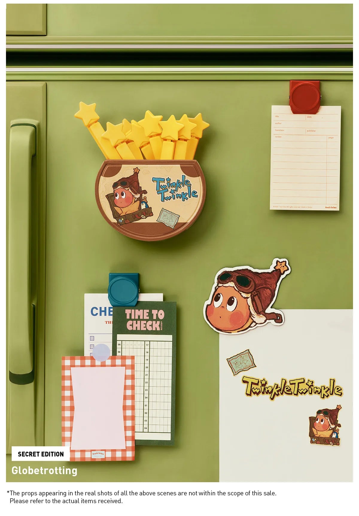 Twinkle Twinkle Be a Little Star Series-Magnetic Sealing Clip Storage - POP Mart