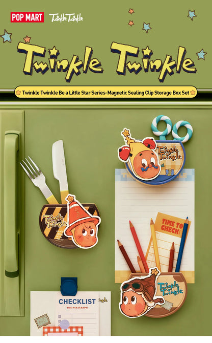 Twinkle Twinkle Be a Little Star Series-Magnetic Sealing Clip Storage - POP Mart