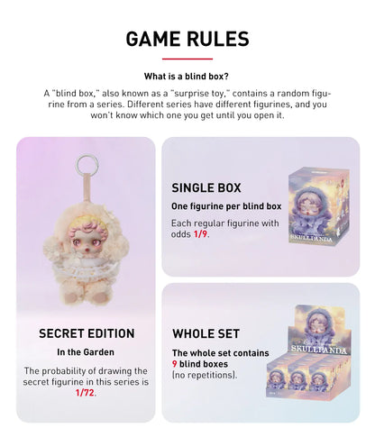 POP MART Original - SKULL PANDA WINTER SYMPHONY Pendant Mystery Box