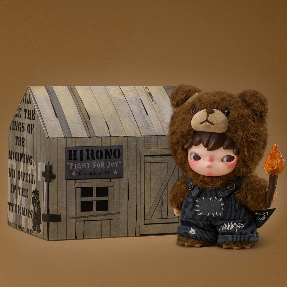 POP MART Original - Hirono Living Wild-Fight for Joy Plush Doll