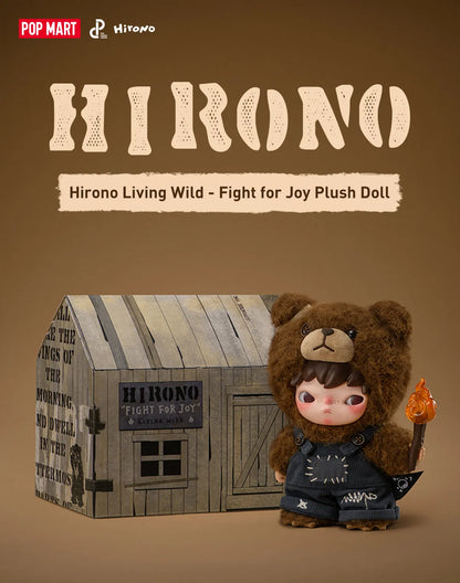 Hirono - Living Wild Fight for Joy Plush Doll - POP Mart