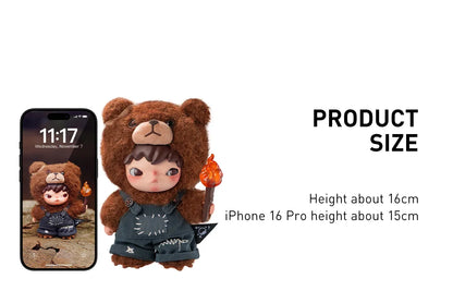 Hirono - Living Wild Fight for Joy Plush Doll - POP Mart