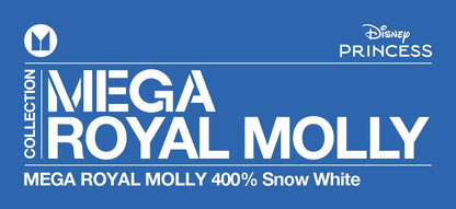 Molly - MEGA ROYAL MOLLY 400% Snow White - POP Mart