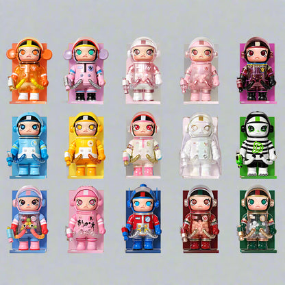 Molly -  MEGA Space Molly 100% Series 4, - POP Mart