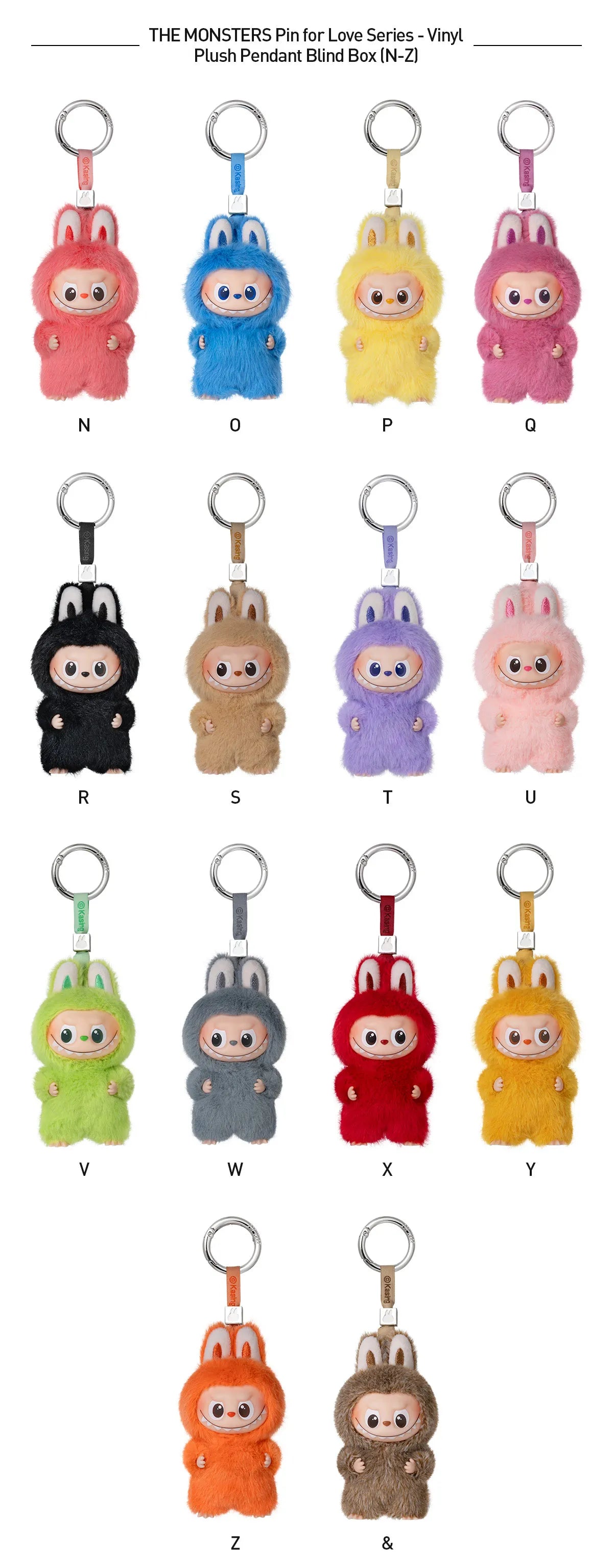 Labubu Pin for love samling