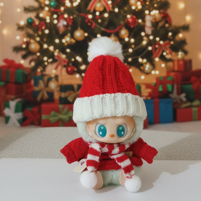 Swan Costume for Labubu 17cm