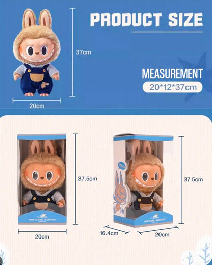 Labubu - The Monsters TIME TO CHILL Vinyl Plush Doll 38 cm - Pop Mart