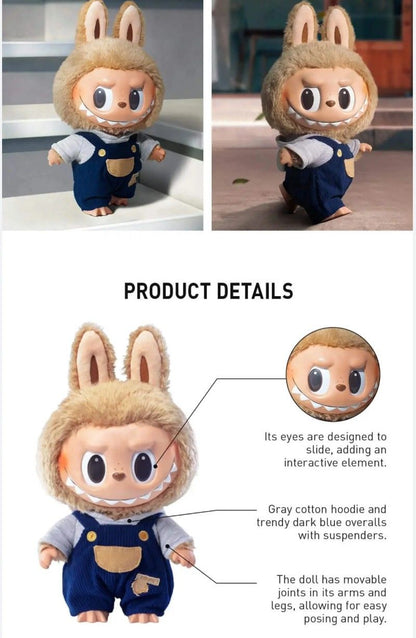 Labubu - The Monsters TIME TO CHILL Vinyl Plush Doll 38 cm - Pop Mart