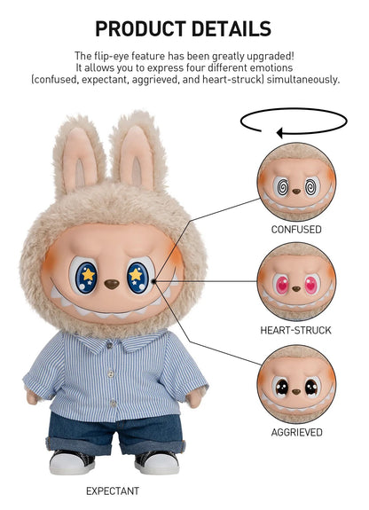 Labubu - The Monsters  FLIP WITH ME Vinyl Plush Doll 40cm - POP Mart