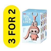 Labubu – 3 for 2 – Pin for Love (N–Z, Blue Boxes) – Pop Mart