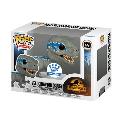 Funko Pop! Jurassic World Velociraptor (Blue)