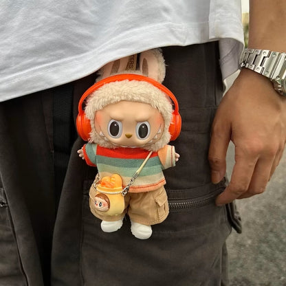 Labubu – Hippy drakt for Labubu 17 cm