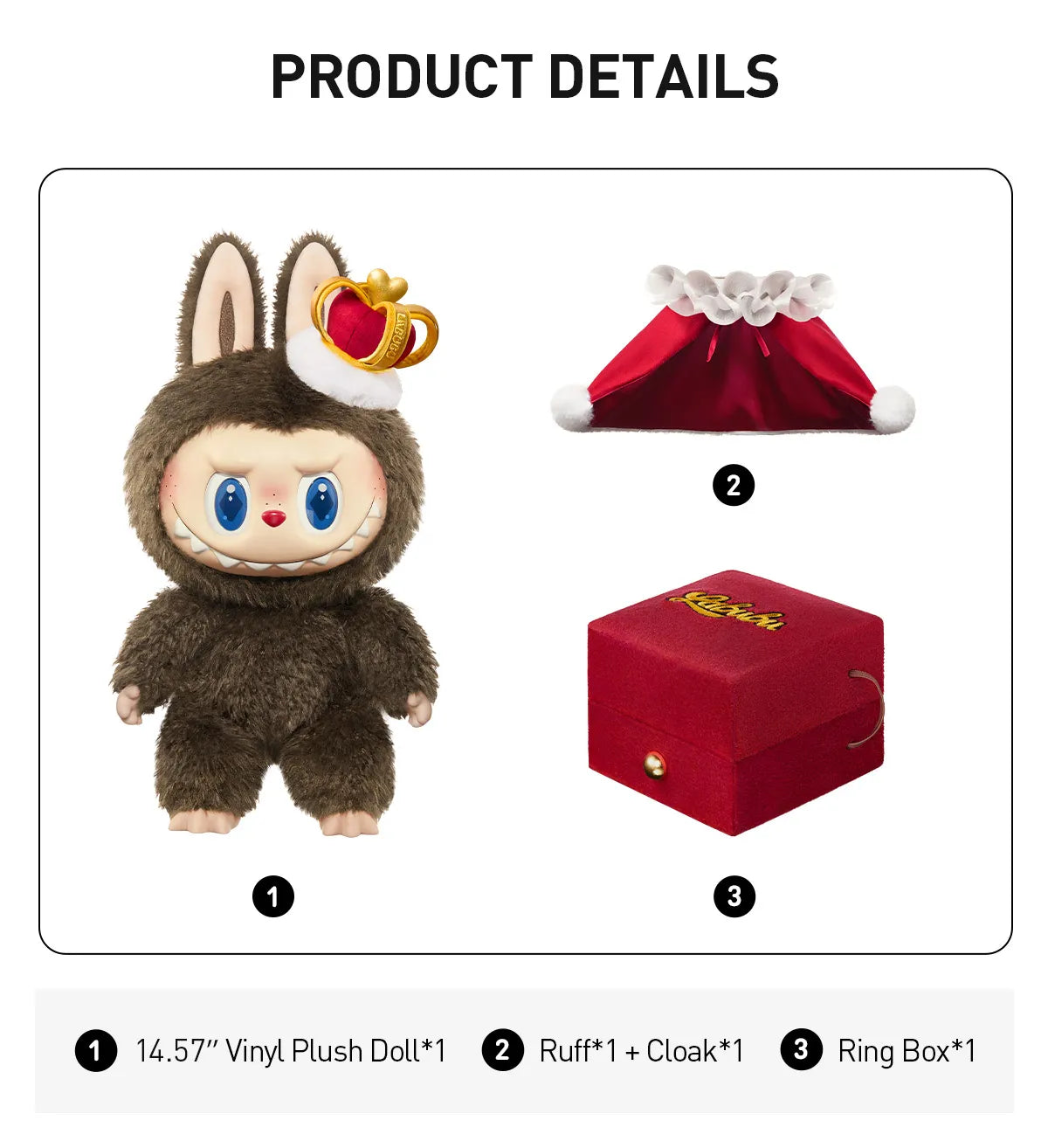 POP MART Original - LABUBU The Monsters Let's Checkmate
