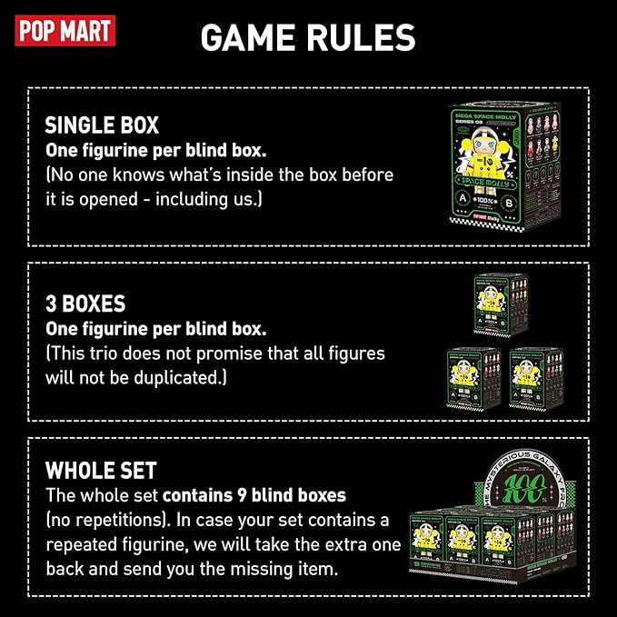その他 Display BoxPOPMART MEGA 100% Series 2 POP MART MEGA Space Molly 100% Series 2-B Blind Box