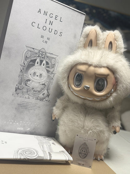 POP MART Original - THE-MONSTERS - ANGEL IN CLOUDS Vinyl Face Doll 58 cm
