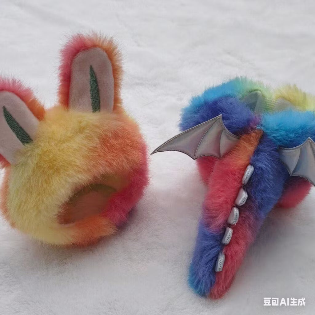 Labubu - Zimomo kosedrakt for Labubu 17cm