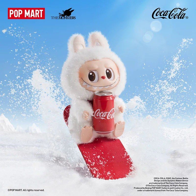 Ekte Labubu – POP MART The Monsters Coca-Cola