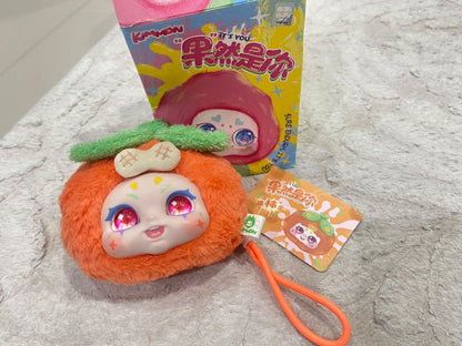 Kimmon Fruit Plush "It's You" with 9 dolls. Mystery box. V4