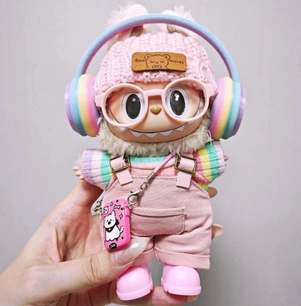 Swan Costume for Labubu 17cm