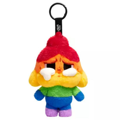 POP MART Original – Crybaby Cheer Up, Baby! Keyring 🌈