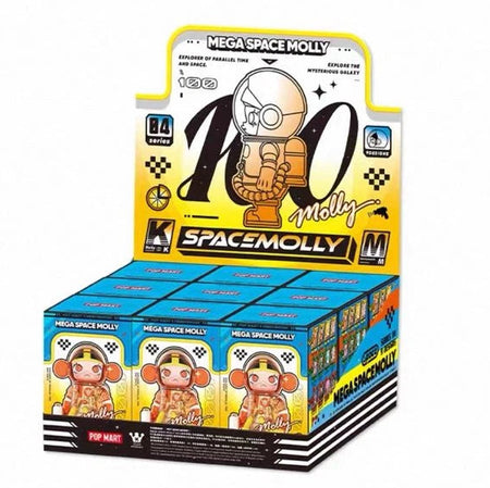 Molly – MEGA Space Molly 100% Series 4 – POP Mart – Whole Set / 9 pcs.
