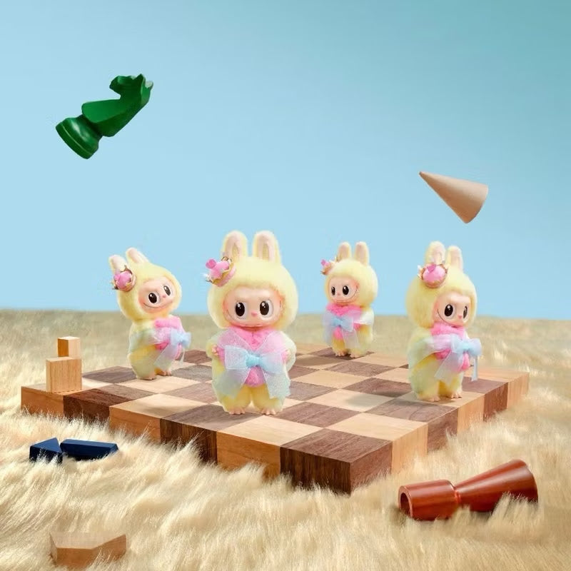 2B OX POP MART LET'S CHECKMATE LABUBU Checkmate! Who's up for a chess match with 𝐋𝐀𝐁𝐔𝐁𝐔 and