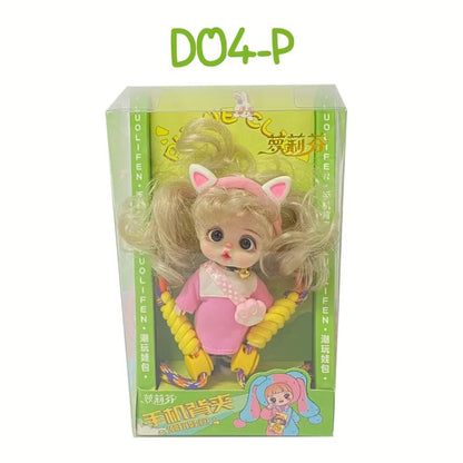 Neck strap / strap for mobile phone with doll.